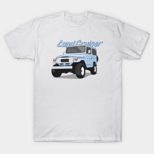 Land cruiser fj40 hardtop off road aqua T-Shirt